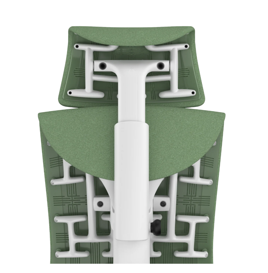 Atlas Headrest | Embody | Studio White - Everglade