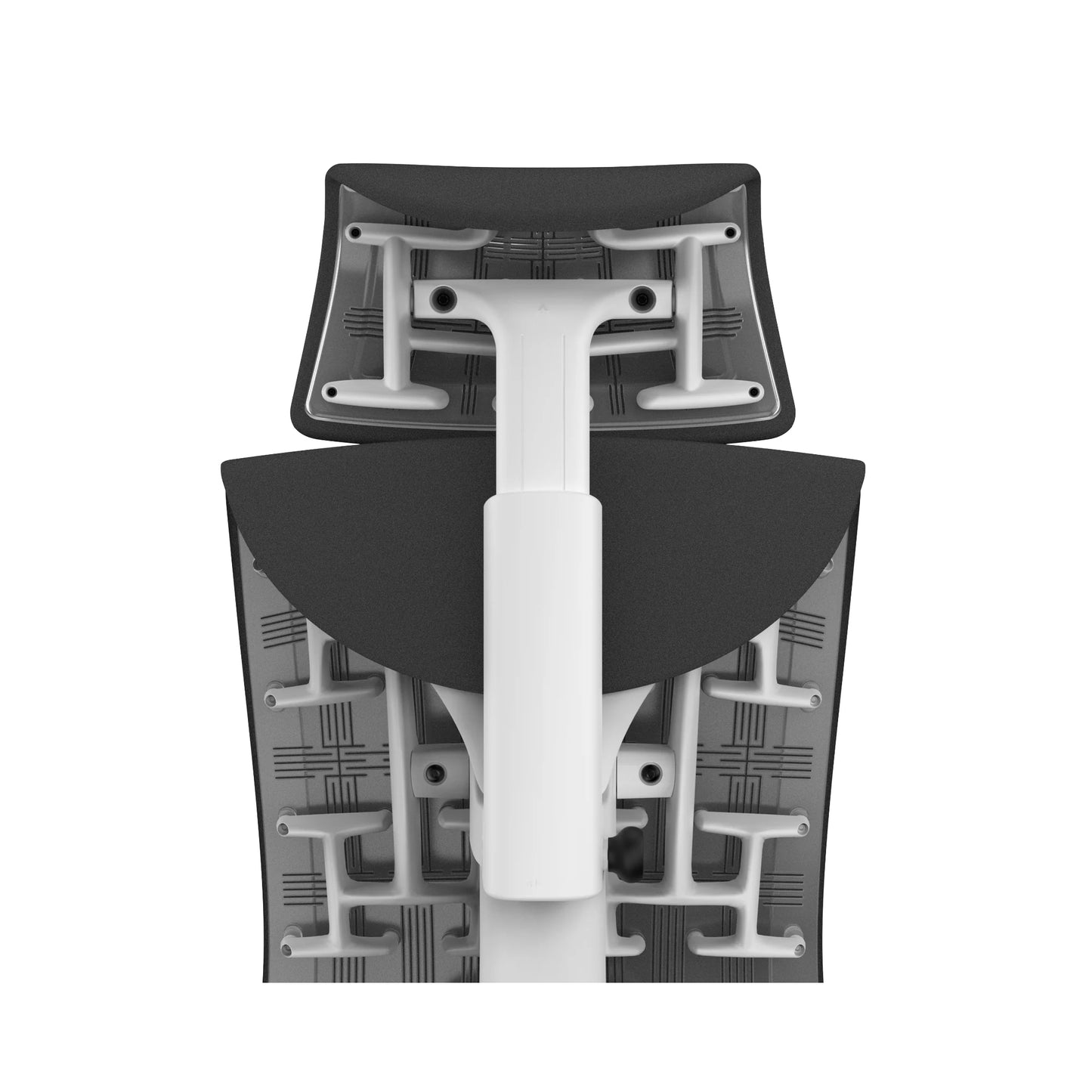 Atlas Headrest | Studio White - Dark Carbon