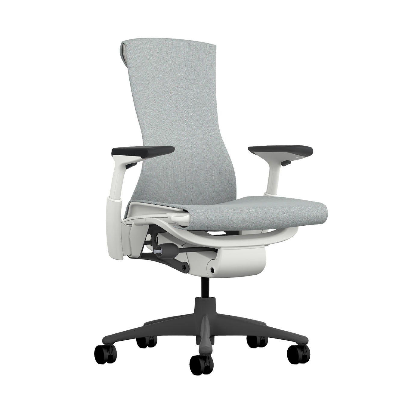 Embody | Studio White Frame | Sync Dark Mineral | Graphite Base