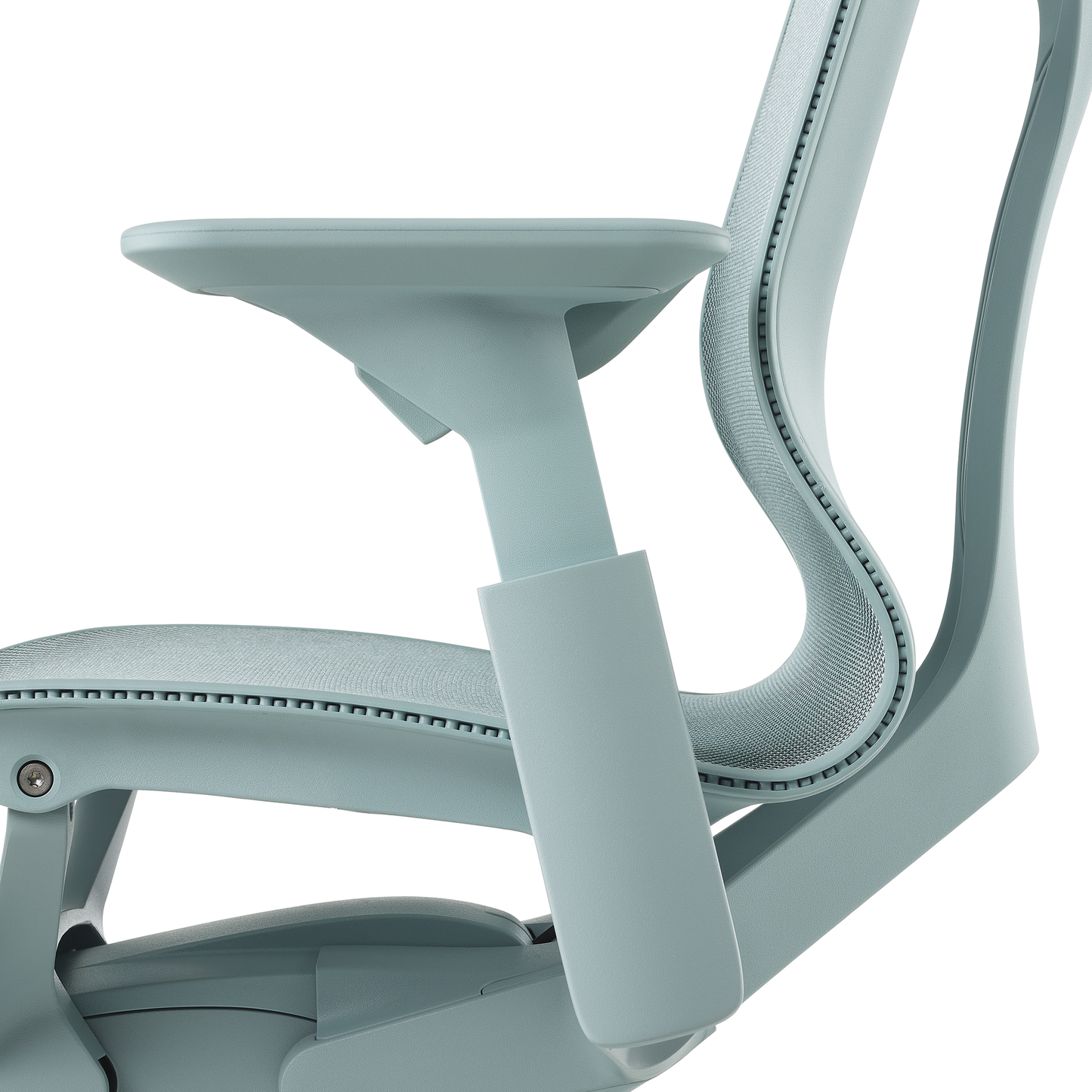Cosm Medium Back | Height adjustable Arms | Glacier | Extended Height