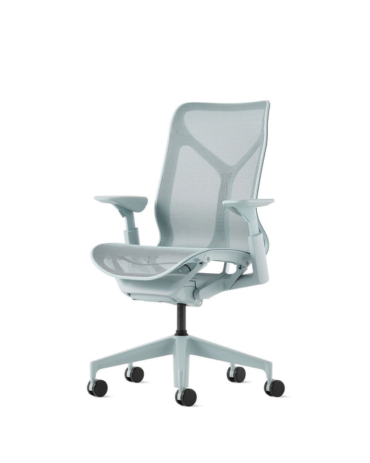 Cosm Medium  Back | Height adjustable Arms | Glacier | Extended Height