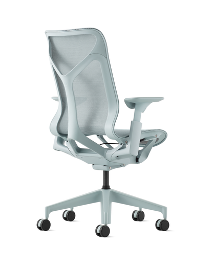 Cosm Medium  Back | Height adjustable Arms | Glacier | Extended Height